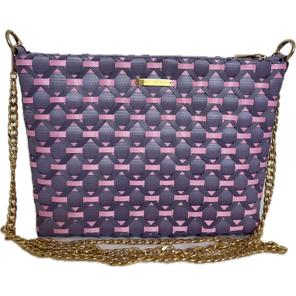 5418 Woven Terno Sling Handbag – Chic Filipino-Inspired Shoulder Purse